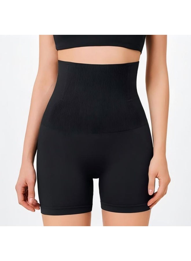 DUNISO High Waist Shapewear Shorts,Postpartum Underwear Boyshorts, Bum Lift, Shaping Underwear for Women,Tummy Control,Comfortable and Breathable,Suitable for Postpartum Shapewear or Daily Wear, Black, Size L - Image 5